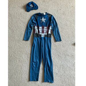 Captain America Costume - 7/8, Medium